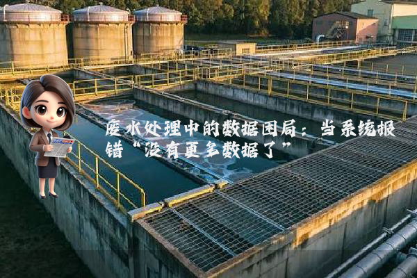 废水处理中的数据困局：当系统报错“没有更多数据了”