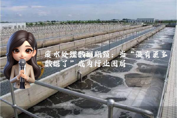 废水处理数据瓶颈：当“没有更多数据了”成为行业困局